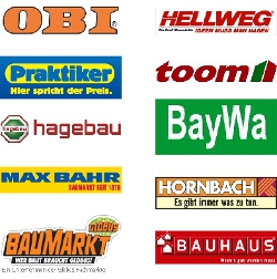 Umzugskartons im Baumarkt (Obi, Praktiker, Hagebau, Max Bahr, Globus, Toom, Hornbach, Hellweg, Bauhaus, BayWa)